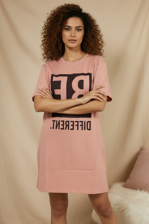 Pink BE DIFFERENT - studio photoshoot